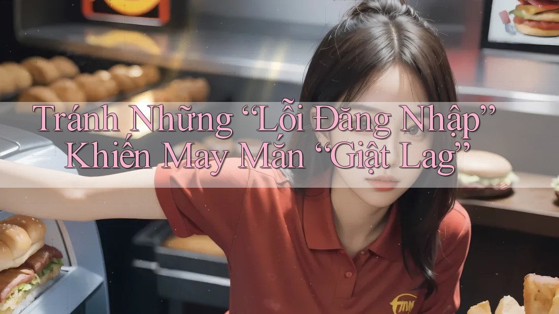 Tránh Những “Lỗi Đăng Nhập” Khiến May Mắn “Giật Lag” Tránh Những “Lỗi Đăng Nhập” Khiến May Mắn “Giật Lag”