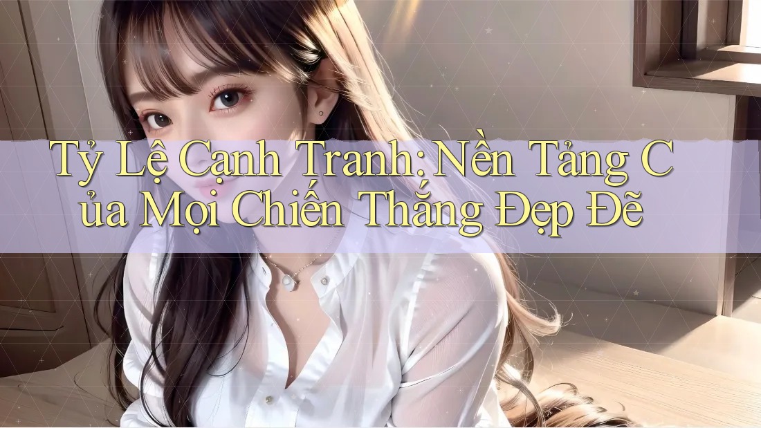 Tỷ Lệ Cạnh Tranh: Nền Tảng Của Mọi Chiến Thắng Đẹp Đẽ Tỷ Lệ Cạnh Tranh: Nền Tảng Của Mọi Chiến Thắng Đẹp Đẽ