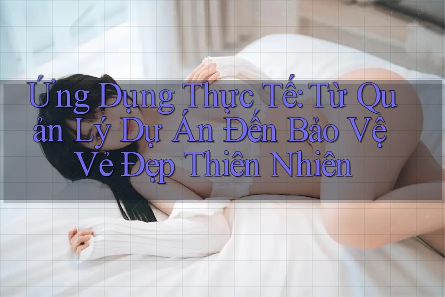 Ứng Dụng Thực Tế: Từ Quản Lý Dự Án Đến Bảo Vệ Vẻ Đẹp Thiên Nhiên Ứng Dụng Thực Tế: Từ Quản Lý Dự Án Đến Bảo Vệ Vẻ Đẹp Thiên Nhiên