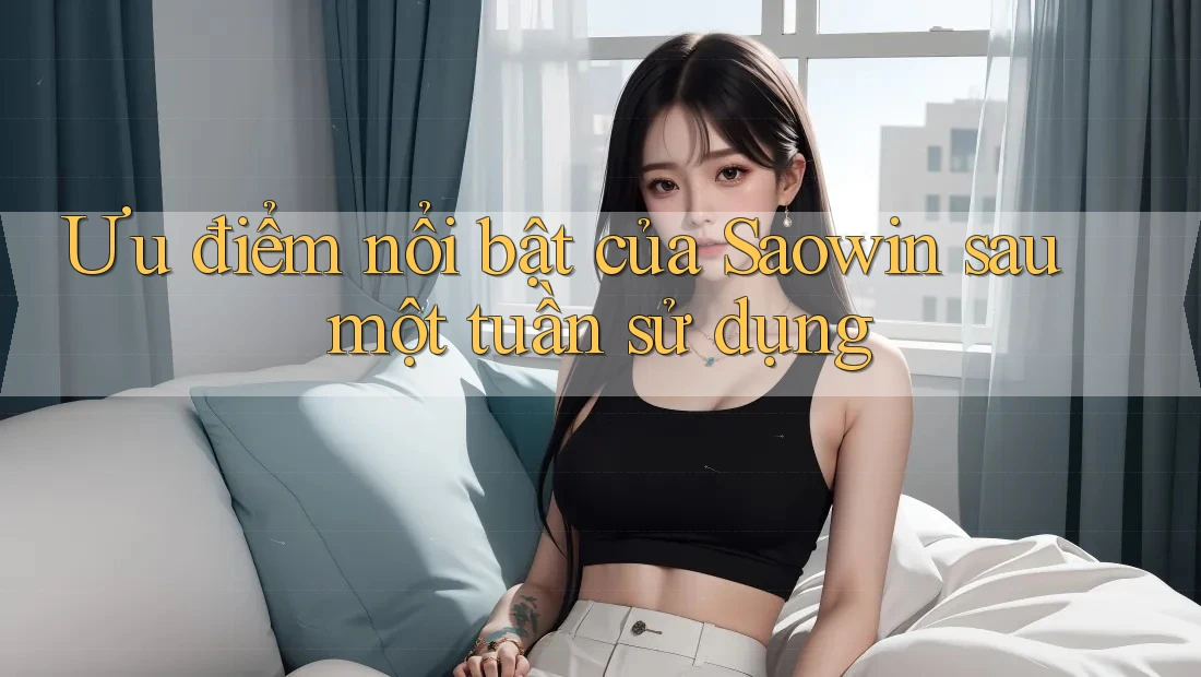Ưu điểm nổi bật của Saowin sau một tuần sử dụng Ưu điểm nổi bật của Saowin sau một tuần sử dụng