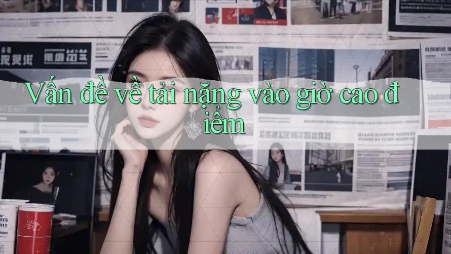 Vấn đề về tải nặng vào giờ cao điểm Vấn đề về tải nặng vào giờ cao điểm