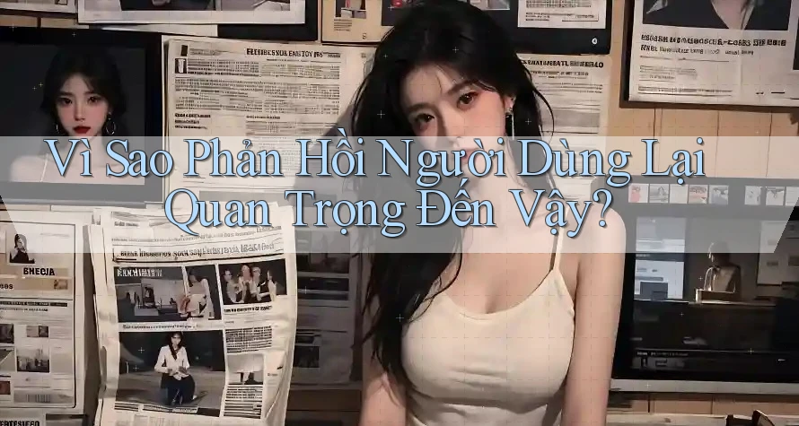 Vì Sao Phản Hồi Người Dùng Lại Quan Trọng Đến Vậy? Vì Sao Phản Hồi Người Dùng Lại Quan Trọng Đến Vậy?